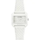 GUESS Analoog horloge 'Mod Pop' wit