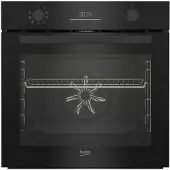 Beko BBIE17300BMP - Inbouwoven - Zelfreinigend Pyrolytisch - 72 l - Zwart - Draaiknop - Touch