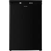 Salora CFT109B vrijstaande koelkast - 109 liter inhoud - energiezuinig - verstelbare thermostaat - omkeerbare deur - zwart