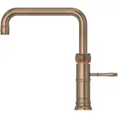 Quooker Classic Fusion Square Messing Patina kraan CFNSPTB