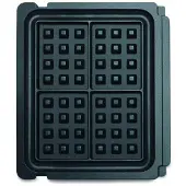 Sage the No-mess Waffle SGR001NEU0NEU1 Wafelplaat - Zwart