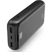 Hama Performance 20 Power Pack 20.000 mAh Antraciet