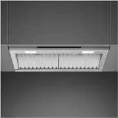 Smeg Inbouwafzuigkap Afzuigkap, Inbouwafzuigkap, Universeel, Roestvrij staal, 60 cm, B