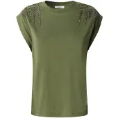 Pepe Jeans Shirt 'BARRY' zilvergrijs / riet
