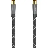 Hama antennekabel van 10 meter met vergulde connectors