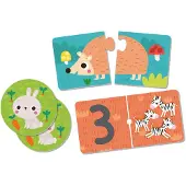 APLI Kids - Dieren Puzzel - Domino & Geheugenspel