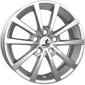 ITWHEELS Aluminium velg 18 inch Alice 5x120 7,5J ET40, Kleur Glanzzilver