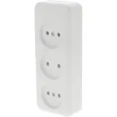 Q-Link Stopcontact - Inbouw, 3 voudig - 230 V - Zonder randaarde -