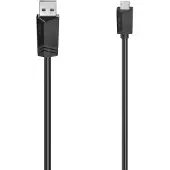 Hama Usb-kabel - Microusb 2.0 3 M Zwart (200609)