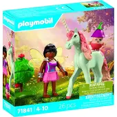Playmobil Princess Magic verzameleenhoorn: wolkenroos met fee