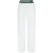 Vieux Jeu Broek Women Stella Pants White/Green-XL