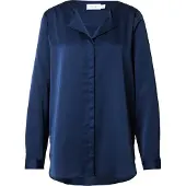 Vila Blouse 'VIELLETTE' nachtblauw