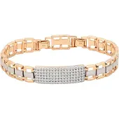 Gaya Armband goud / zilver / wit