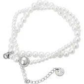 NAEMI Ketting zilver / wit