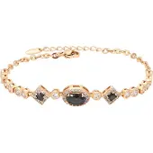 Gaya Armband goud / zwart
