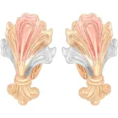 Gaya Oorbellen rose-goud / oudroze / zilver