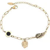 NAEMI Armband goud / zwart