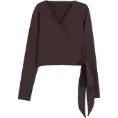 Aim'n Sporttop chocoladebruin