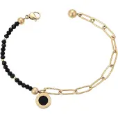 NAEMI Armband goud / zwart
