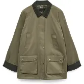 Vero Moda Tussenjas 'VMWALES' olijfgroen / donkergroen