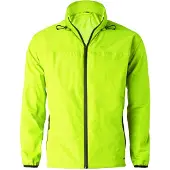Agu GO Regenjas Essential - Regenjas Dames & Heren - Ademende en Waterdichte Regenjas - Fietsjack - Geel - XXL