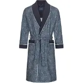 Morgenstern Theo Heren Badjas Blau XXL