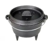 Lodge Logic Camp Dutch Oven ø 15,2 cm gietijzer zwart