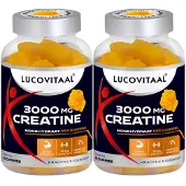 Lucovitaal 2x Creatine 3000mg Gummies 60 stuks