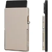 Valenta Aluminium MagSafe Cardprotector Stand - Natural Titanium