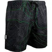 Guggen Mountain Zwembroek voor Heren, Strepen, Casual Boardshorts, Lijnenpatroon