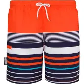 Guggen Mountain Zwemshort voor heren met patroonstrepen