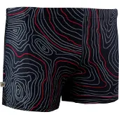Guggen Mountain Zwemshorts voor Heren, Strakke Gestreepte Boxershorts