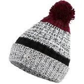 Guggen Mountain Unisex Wintermuts met Pompon en lichte Fleecevoering