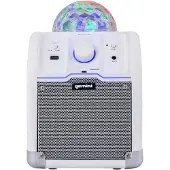 Gemini MPA-500 W Bluetooth speaker met LED lichtshow Wit