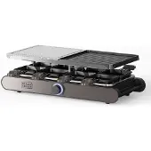 Black & Decker BXFC1400E, geschikt voor 8 personen, zwart, rechthoekig, 210 x 210 mm, draaibaar, 1400 W