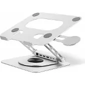 TNB iClick Metalen Laptopstandaard met 360º Rotatie