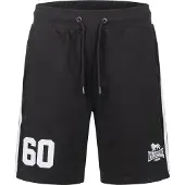Lonsdale Broek 'Marwick' zwart / wit