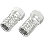 Hama 00205205, type F, F, F, Vrouwelijke connector, Vrouwelijke connector, 6,5 mm