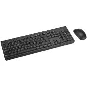 Kensington EQ KM270 Oplaadbare Desktop Set - QWERTY-Toetsenbord - Draadloos - 60% Gerecycled - Zwart