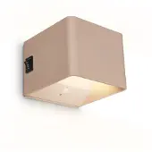 Briloner LED-wandlamp Barro, crème / amber, Hal, metaal, Modern, LED wandlamp