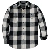 Carhartt Hubbard Loose LS Plaid Overhemd Maat