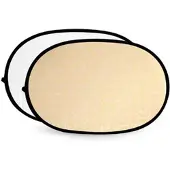 Godox Soft Gold & White Reflector Disc - 80x120cm