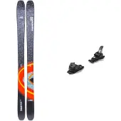 Line - Packs (ski's & bindingen) - Pack Pandora 92 2026 voor Unisex van Hout - Zwart