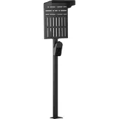 InLine Universele wandbox-standaard XL met houder voor laadkabel voor elektrische voertuigen, zwart