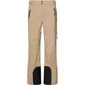 Oakley - Skibroeken - Unbound Gore-Tex Shell Pant 2.0 Pebble voor Unisex van Hout - Maat M - Beige