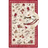 Villeroy & Boch Vloerkleed Toy's Delight Nostalgic Deluxe Rood / 50 x