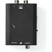 Nedis Digitale Audioconverter | 2-wegs | Manueel | Zwart | 1 stuks - ACON2509BK