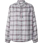s.Oliver Blouse pastelblauw / bordeaux / zwart