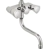 GROHE Costa-S douchekraan 12cm met omstel en uitloop z/kopp. Chroom