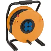 Brennenstuhl Brobusta IP44 kabelhaspel voor nijverheid/bouw 50m H07RN-F 3G2,5 *FR*